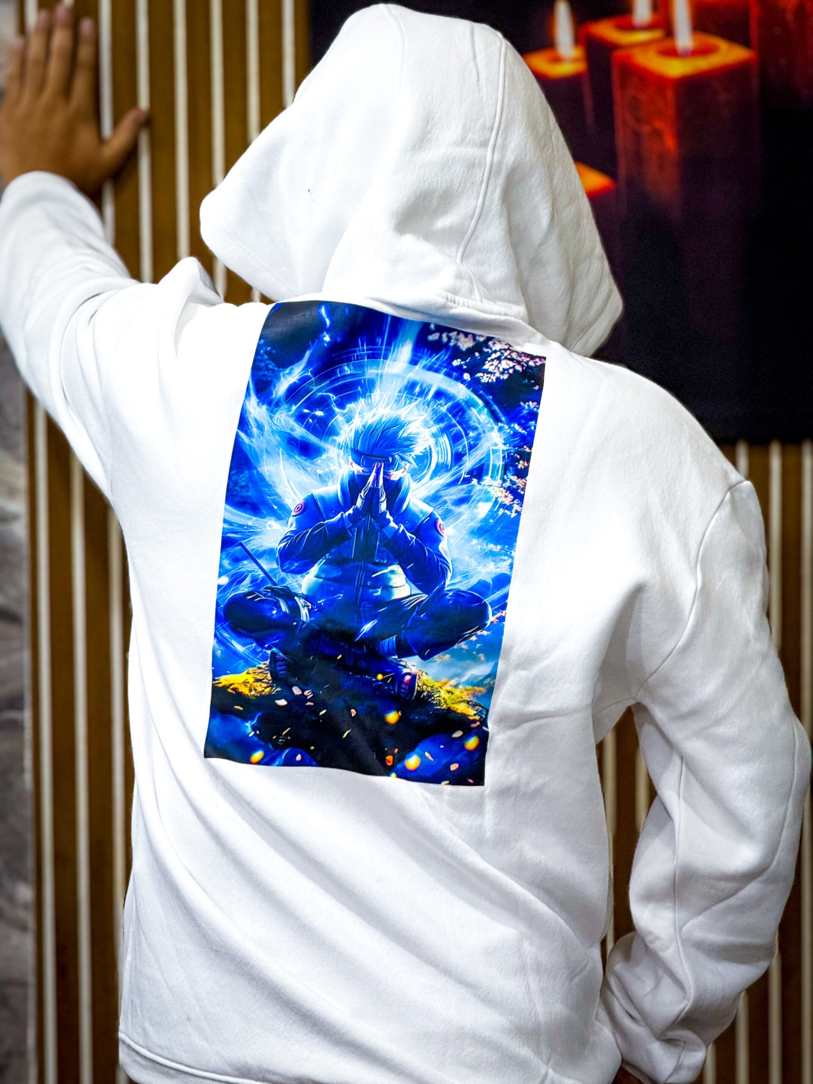 Kakashi Lightning Hoodie - Image 3